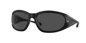 Diesel DL3002 style-color 501S87 Matte Black / Dark Grey Lens