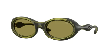 Diesel DL3011U style-color 511/CB Rusty Green / Black / Green Lens