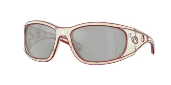Diesel DL3012U style-color 20108V White / Red / Mirror Silver Lens