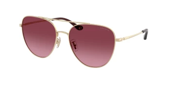 Coach HC7182 CBZ89 0HC7182 style-color 90058H Shiny Light Gold / Merlot Gradient Lens