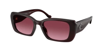 Coach HC8435U CBY82 0HC8435U style-color 59158H Milky Merlot / Merlot Gradient Lens
