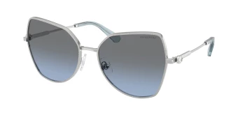 Swarovski SK7037 style-color 40018F Silver / Blue Gradient Grey Lens