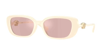 Versace VE4504D style-color 55361T Ivory / Pink Mirror Gold Lens