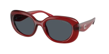 Coach HC8391U CR609 0HC8391U style-color 586287 Milky Merlot / Grey Solid Lens