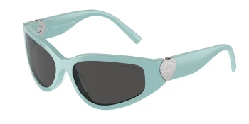 Tiffany TF4217 style-color 838887 Tiffany Blue / Dark Grey Lens