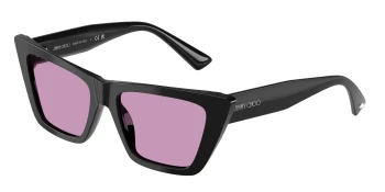 Jimmy Choo JC5028 style-color 501769 Black / Dark Violet Lens