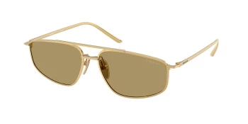 Prada PR C51S style-color 5AK70G Gold / Green Olive Lens