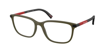 Prada Linea Rossa PS 02RV style-color 15X1O1 Matte Military Green