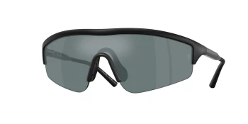 Oliver Peoples OV5560S R-7 0OV5560S style-color 70016G Semi - Matte Black / Grey Flash Mirror Lens