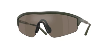 Oliver Peoples OV5560S R-7 0OV5560S style-color 70067I Semi - Matte Green Smoke / Sierra Flash Mirror Lens