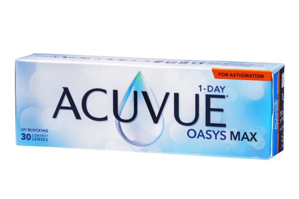 Acuvue Oasys Max 1-Day for Astigmatism (30 pack)