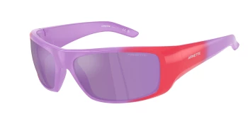 Arnette AN4182 HOT SHOT style-color 30244V Lilac Gradient Cherry / Grey Mirror Violet Lens