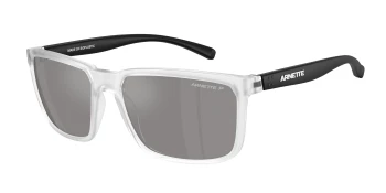 Arnette AN4251 STRIPE style-color 2761Z3 Matte Crystal / Grey Mirror Silver 80 Polarized Lens