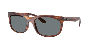 Ray-Ban RB2389 BALORETTE 0RB2389 style-color 954/62 Striped Havana / Blue Lens