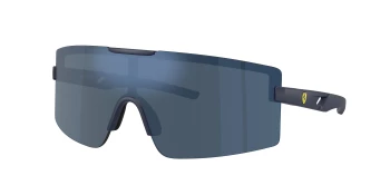 Ferrari Scuderia FZ6008U style-color 509/55 Matte Blue / Mirror Blue Lens