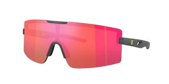 Ferrari Scuderia FZ6008U style-color 517/6Q Matte Dark Grey / Mirror Red Lens