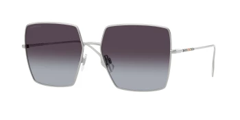 Burberry BE3133 DAPHNE style-color 10058G Silver / Grey Gradient Lens