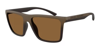 Armani Exchange AX4162SU style-color 839173 Matte Brown Gradient / Brown Lens