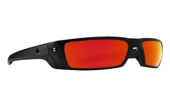 Spy REBAR ANSI style-color 2254 Matte Black Ansi RX / Happy Bronze with Red Mirror Lens