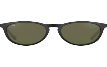 Serengeti BRAWLEY style-color 546 Matte Black / Saturn 555nm Cat 2 to 3 B6 Lens