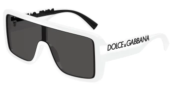 Dolce & Gabbana DG6204 style-color 331287 White / Dark Grey Lens