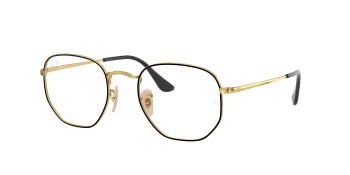 Ray-Ban RX6448 style-color 2991 Black On Gold