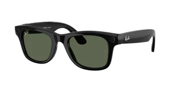 Ray-Ban Meta RW4012 WAYFARER 0RW4012 (Gen 2) style-color 601/71 Black / G-15 Green Lens