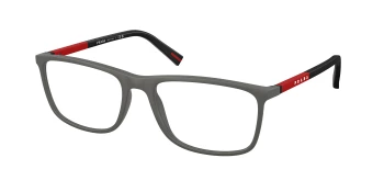 Prada Linea Rossa PS 03QV style-color 16X1O1 Grey Silver
