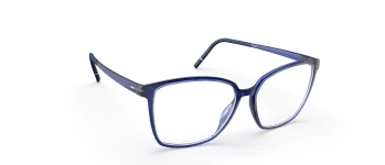 Silhouette CLEAR SKY FULLRIM 1621 style-color 4510 Royal Blue