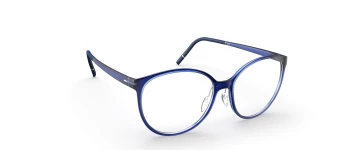 Silhouette CLEAR SKY FULLRIM 1622 style-color 4510 Royal Blue