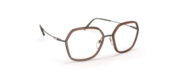 Silhouette DYNAMICS COLORWAVE CONTOUR FULLRIM 4569 style-color 6040 Brown / Sand