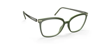 Silhouette VIBRANT HORIZON FULLRIM 1623 style-color 5530 Deep Green