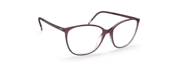 Silhouette SPX ILLUSION FULLRIM 1601 style-color 4110 Tricolore Dark Orchid