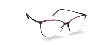 Silhouette URBAN FUSION FULLRIM 1608 style-color 3540 Black Pansy