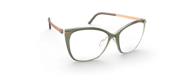 Silhouette INFINITY VIEW FULLRIM 1610 style-color 5540 Pine Green