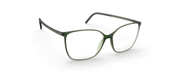 Silhouette PURE WAVE FULLRIM 1612 style-color 5560 Forest Green
