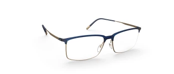 Silhouette URBAN FUSION FULLRIM 2947 style-color 4620 Dark Denim / Gold