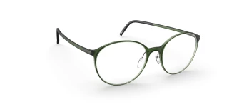 Silhouette PURE WAVE FULLRIM 2953 style-color 5560 Forest Green