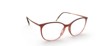 Silhouette ILLUSION LITE FULLRIM 1606 style-color 2540 Jiggle Pumpkin