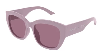 Alexander Mcqueen AM0451SA ASIAN FIT style-color Pink 003 / RED Lens