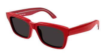 Balenciaga BB0346S style-color Red 004 / GREY Lens