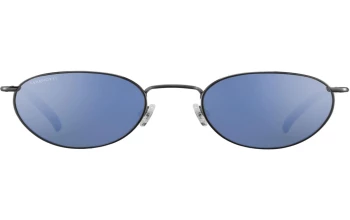 Serengeti HAMEL style-color 563 Shiny Dark Gunmetal / Mineral Polarized 555nm Blue Cat 2 to 3 Lens