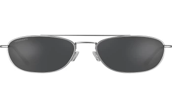 Serengeti CARROLL LARGE style-color 513 Matte Silver / Mineral Polarized Smoke Cat 2 to 3 Lens