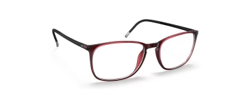 Silhouette SPX ILLUSION FULLRIM 2943 style-color 3310 Burgundy Red