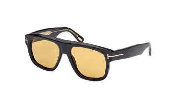 Tom Ford Icon FT1201 style-color 01E Shiny Black / Shiny Black / I I Lens