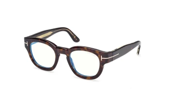 Tom Ford Icon FT6028-B style-color 052 Dark Havana / Dark Havana