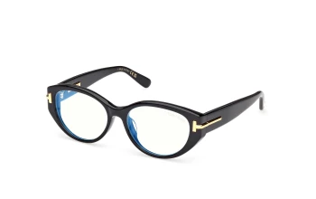 Tom Ford Icon FT6031-F-B Asian Fit style-color 001 Shiny Black / Shiny Black