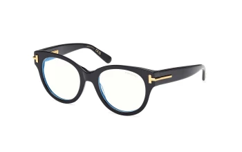 Tom Ford Icon FT6029-B style-color 001 Shiny Black / Shiny Black