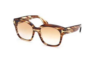 Tom Ford Icon FT1235 style-color 55F Coloured Havana / Coloured Havana / O O Lens