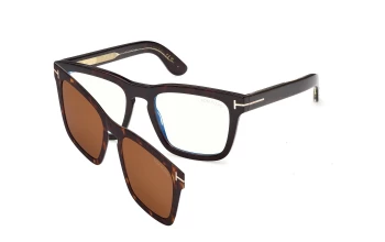 Tom Ford Icon FT6070-B style-color 052 Dark Havana / Dark Havana / brown brown Lens